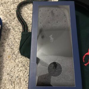 NIB 3 pack Ralph Lauren gray and black dress socks